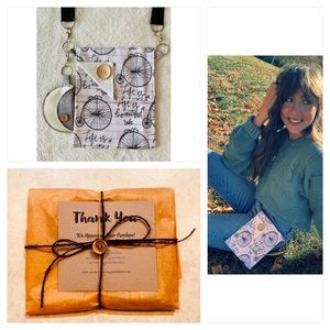 New fabric bag and coins pouch.